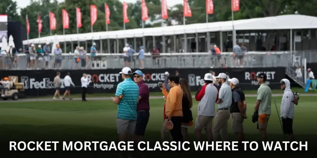 rocket mortgage classic where to watch