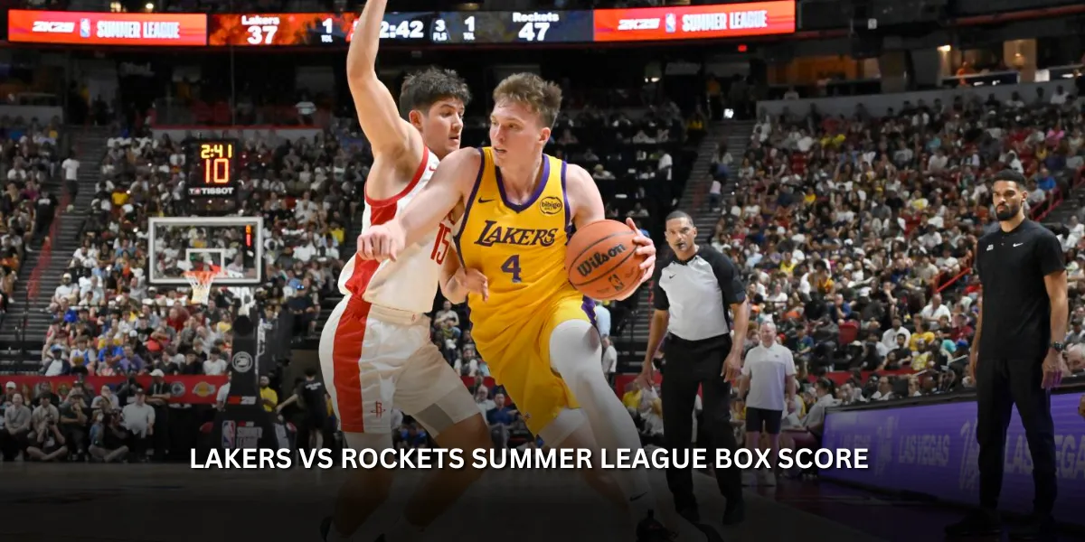 lakers vs rockets summer league box score