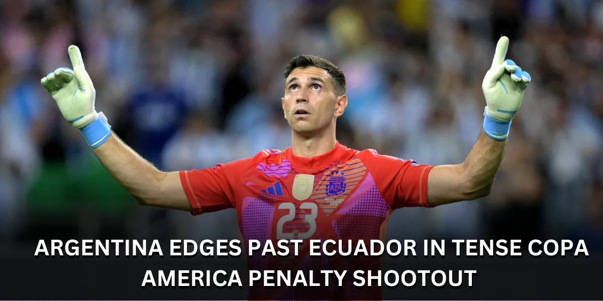 argentina ecuador: Argentina Edges Past Ecuador in Tense Copa America Penalty Shootout