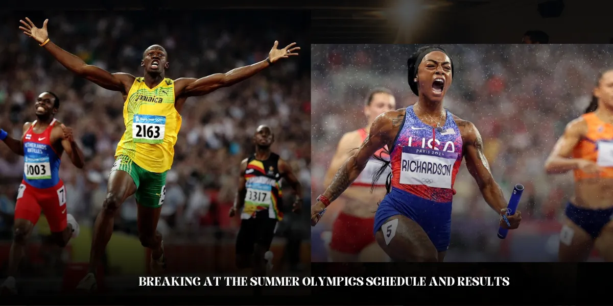 breaking at the summer olympics schedule and results